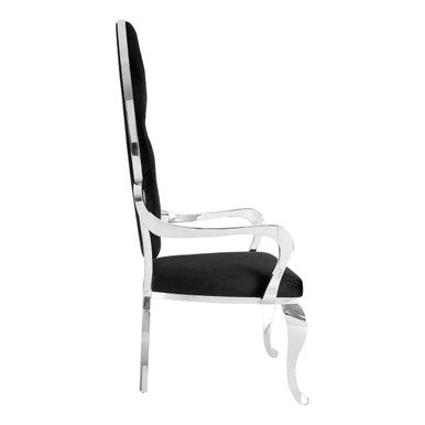 Silver Baroque Chair | Novara