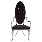 Silver Baroque Chair | Novara