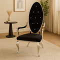 Silver Baroque Chair | Novara