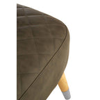 Brown Leather Effect Accent Chair | Richy