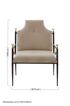 High Back Chair | Monroe