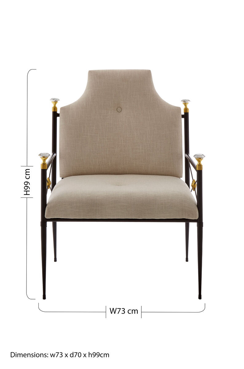 High Back Chair | Monroe
