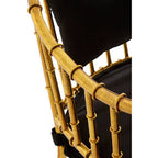 Gold Frame Accent Armchair | Monroe