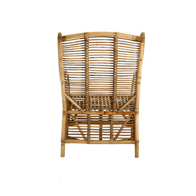 Grey Natural Kubu Rattan Chair | Manado