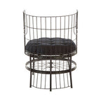 Black Wheel Design Chair | Mantis