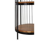 Small Black Finish Birdcage Shelf Unit | Mantis