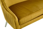 Mustard Velvet Sofa | Louxor