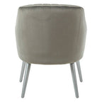 Grey Fabric Armchair | Louxor