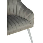 Grey Fabric Armchair | Louxor