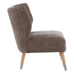 Grey Chenille Wingback Chair | Regents Park