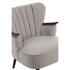 Taupe Fabric Armchair | Hampstead