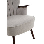 Taupe Fabric Armchair | Hampstead