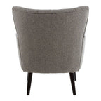Grey Fabric Armchair | Hampstead