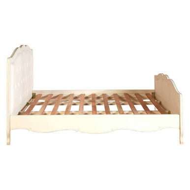 White Super Kingsize Bed | Loire