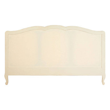 White Super Kingsize Bed | Loire