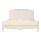 White Super Kingsize Bed | Loire