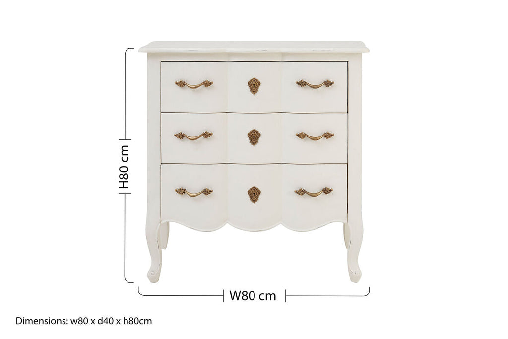 Mirrored Chest of Drawers | Kesena