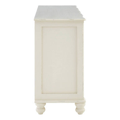 6 Drawer White Sideboard | Loire