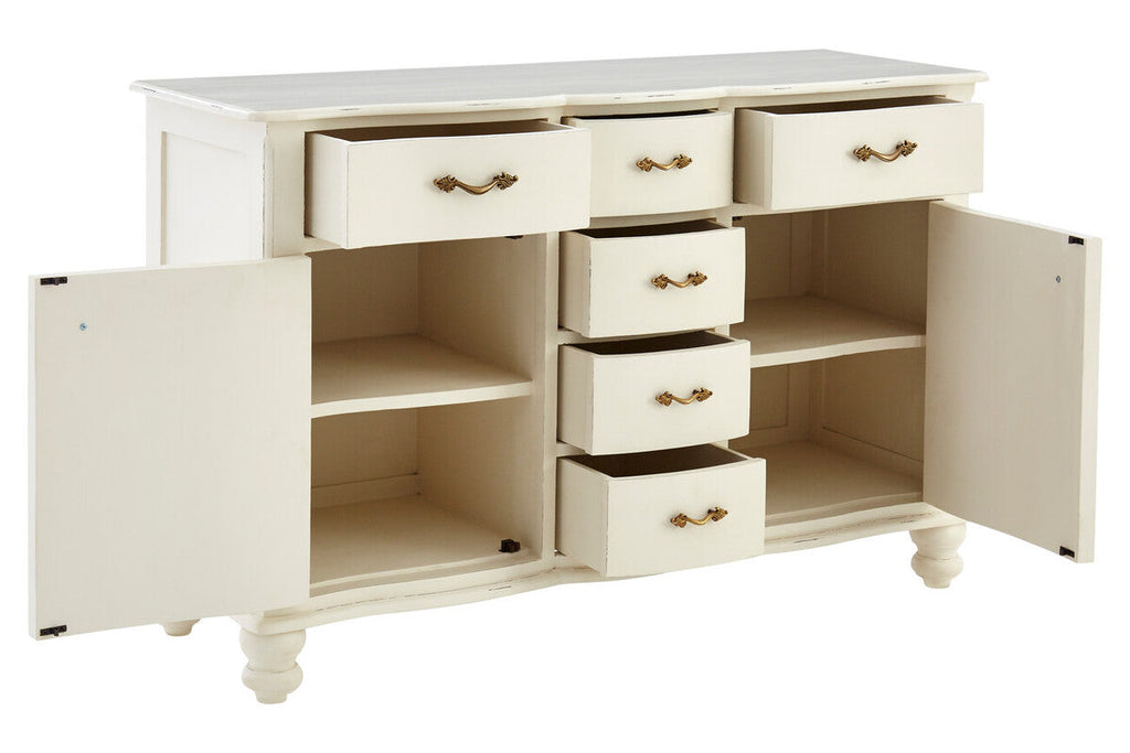 6 Drawer White Sideboard | Loire