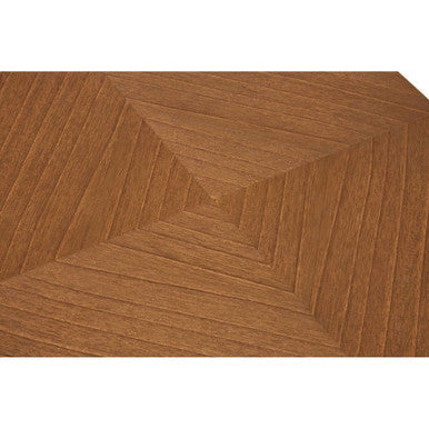 Black Side Table with Textured Bayur Wood and Carved Detail | Loire