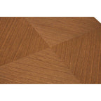 Black Side Table with Textured Bayur Wood and Carved Detail | Loire