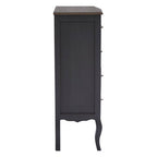 4 Drawer Dark Grey Chest | Loire