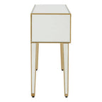 Mirrored Glass Console Table with Five Drawers and Crystal Style Knobs | Knightsbridge