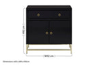 Black Cabinet | Kensington Townhouse