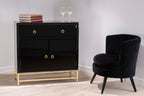 Black Cabinet | Kensington Townhouse