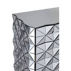 2 Door Silver Finish Sideboard | Soho