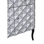 2 Door Silver Finish Sideboard | Soho