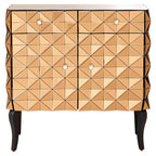 2 Door Copper Finish Sideboard | Soho