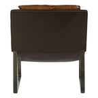 Light Brown Leather Lounge Chair | Hoxton