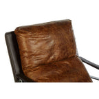 Light Brown Leather Lounge Chair | Hoxton