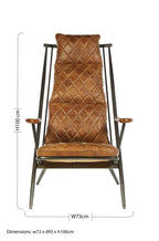 Light Brown Leather Chair | Hoxton