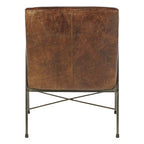 Brown Leather Lounge Chair | Hoxton