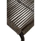 Grey Rope Bar Chair | Sisal