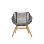 Grey Rope Armchair | Sisal