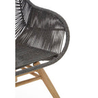Grey Rope Armchair | Sisal