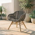 Grey Rope Armchair | Sisal
