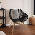 Black Rope Armchair | Sisal
