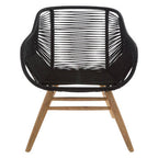 Black Rope Armchair | Sisal