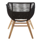 Black Rope Armchair | Sisal