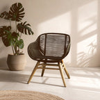 Black Rope Armchair | Sisal