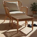 Woven Rope Footstool | Opus