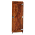 Tall Tropical Rose Wood Cabinet | Marwar