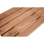 Slatted Teak Wood Bench | Nandri