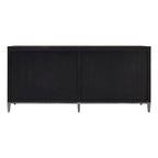 Recycled Elm Wood 4 Door Sideboard | Midas