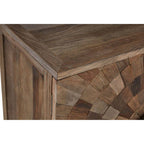 Large Recycled Elm Wood 2 Door Cabinet | Midas