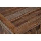 Small Recycled Elm Wood 2 Door Cabinet | Midas